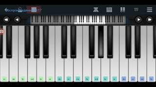 ,,Остров невезения  из к/ф,, Бриллиантовая рука" Perfect piano tutorial на пианино одним пальцем