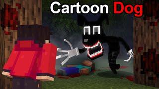 We Survived Cartoon Dog in Minecraft..