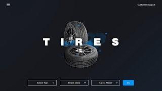 Web Design Speed Art + Speed Code - Tire Company Landing Page (Xd/Brackets)