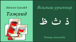 15. Ясалыш урыннары: ЗА, СӘ, ЗӘЛ | Әймән Сүвәйд (татарча субтитрлар)