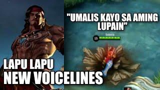 LAPU LAPU NEW HERO VOICE LINES WITH TAGALOG VOICELINE