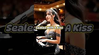 Sealed With A Kiss - Lylics - Emily Linge #ai #music #singer #beautiful #AI_Mussic_Singer