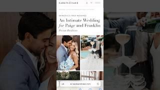 Featured in Carats and Cake! #weddingflowers #gainesvilleflorist #explorepage
