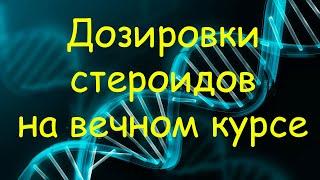 Дозировки стероидов на вечном курсе. На каких дозах не надо сливать кровь и принимать статины ?