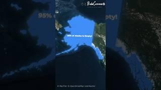 Why 95% of Alaska is Empty?
