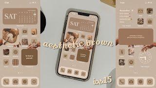 Aesthetic home screen customization ~ tranparant widget | widgetsmith tutorial