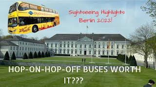 HOP-ON-HOP OFF BUS TOUR/ BERLIN CITY TOUR/BERLIN CITY CIRCLE BUS TOUR.2022.SIGHTSEEING HIGHLIGHTS.