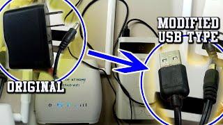 Globe at Home Prepaid Wifi || Power supply chord conversion