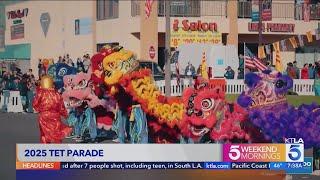 Tet Parade kicks off in Westminster to celebrate Lunar New Year 2025