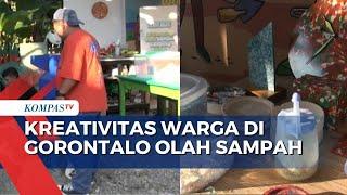 Kreativitas Warga di Gorontalo Olah Sampah Jadi Bahan Bakar serta Kerajinan