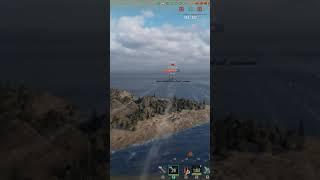 Убойный залп Grosser Kurfurst #Shorts #wows #worldofwarships #Kurfurst