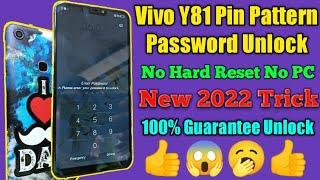 Vivo Y81 Lock Kaise Tode ! Vivo Y81 Pin Pattern Password Unlock Without PC 2022 