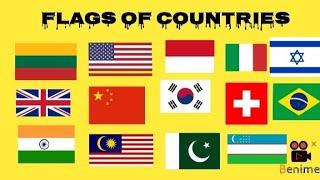 flags of countries. രാജ്യങ്ങളും അവരുടെ പാതകകളും