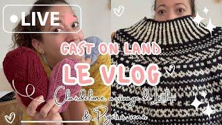 Cast On Land Le Vlog - Clairdelune, arrivage de Lettlopi & futurs projets