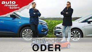 Opel Grandland X vs Astra Sports Tourer | Entweder ODER | (Vergleich/Review) auto motor und sport