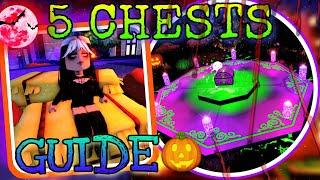 2 Min GUIDE To Finding ALL 5 CHESTS In NEW ROYALLOWEEN Update!