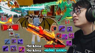 HÙNG AKIRA CHẾ TẠO HAKI DRAGON VÀ RỒNG BĂNG, ĐẦU TƯ 100 CUỐN TRỤC ENCHANT BLESSING TOÀN BỘ SÚNG MỚI