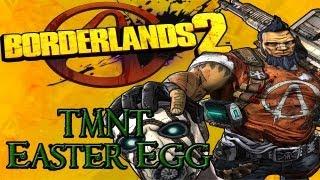 Borderlands 2 - Easter Egg/Reference - Teenage Mutant Ninja Turtles Sidequest