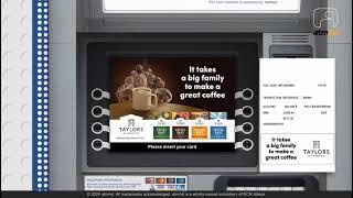 atmAd Taylor Coffee Bags ATM Campaign