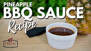 How To Make BBQ Sauce - Easy Homemade Pineapple Barbecue Sauce Recipe