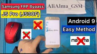 Samsung J5 Pro U8 U9 UA Google Account Unlock Android 9.0 | Frp Bypass SM-J530F U9 Easy Method 2022