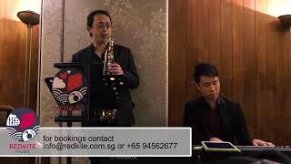 Fabian (sax) and Benjamin (keys) - redkite.sg
