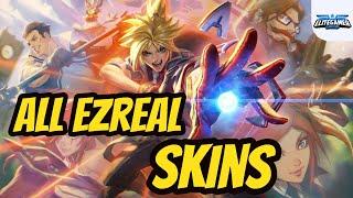 All Ezreal Skins Spotlight League of Legends Skin Review