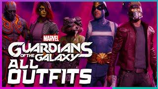 All Outfits in Marvel's Guardians of the Galaxy