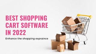 Best shopping cart software for eCommerce | 5 Best eCommerce Shopping Cart Solution in 2022