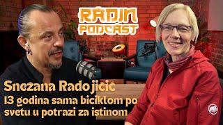 13 godina sama biciklom po svetu - SNEŽANA RADOJIČIĆ - Nikola Radin Podcast 117