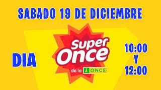 Resultado del sorteo Super Once 10 y 12 del Sabado 19 de Diciembre de 2020