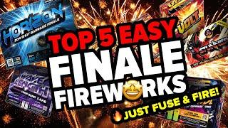 Top 5 Easy Finale Fireworks | Red Apple Fireworks