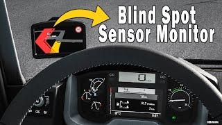 ETS2 Mods v1.48 | Blind Spot Sensor Monitor Ver.2.2 | ETS2 Mods