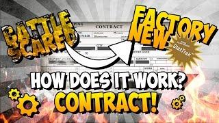 CS:GO - TradeUp Contract & Float Value Tutorial - How does it work?