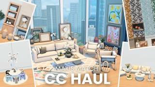 SEPTEMBER  MAXIS MATCH CC FURNITURE  HAUL + CC LINKS  | The Sims 4