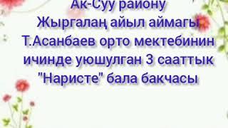 Сабак: Айлана чөйрө менен таанышуу жана  аппликация
