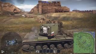 War Thunder КВ2(зис-6) чудо дрын !!!