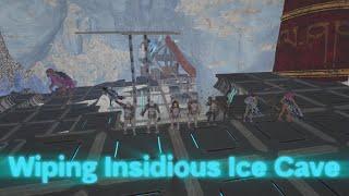 Ark ASE | Wiping Insidious Ice Cave Online | N1B | Monster Fibercraft |