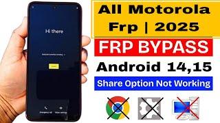 Android 14 , 15 - All Moto Frp Bypass 2025 | All Moto Google Account Bypass 2025 | #frpbypass