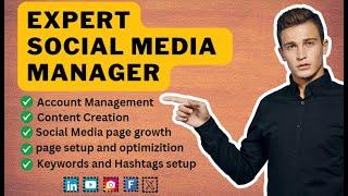 Expert Social Media manager | ligiit Marketplace 2024