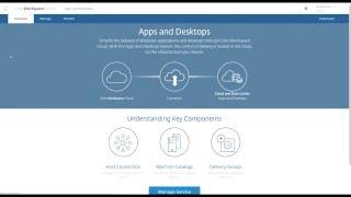 Demo: Citrix Cloud XenApp and XenDesktop Service