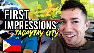 First Impressions of Tagaytay city Philippines 