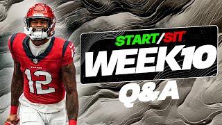 Week 10 Start/Sit Questions for Fantasy Football!