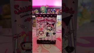 these kuromi and my melody figures are so KAWAII #kuromi #mymelody #sanrio #blindbox #asmr #unboxing