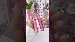 my fav romand lip glosses  #makeup #kbeauty #koreanmakeup #pink #shorts