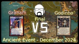 Ancient Event -  Final - Graham vs Godinho | Warlord: Saga of the Storm CCG