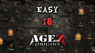 Классическое сражение. Борьба за башни 18 easy | Age of Z Origins