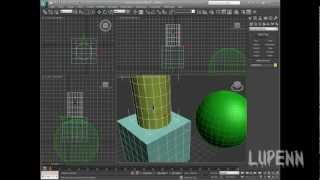 3DsMax для начинающих. Урок 1. Интерфейс и примитивы.