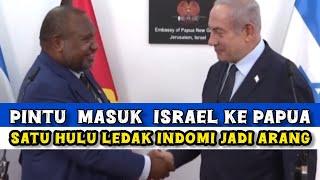 Papua Nugini & Israel - James Marape & Benjamin Netanyahu di Yerusalem || ManusKrip Papua