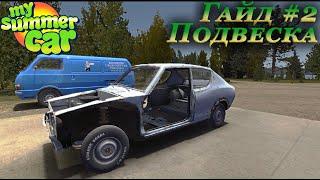 My summer car - гайд по сборке подвески